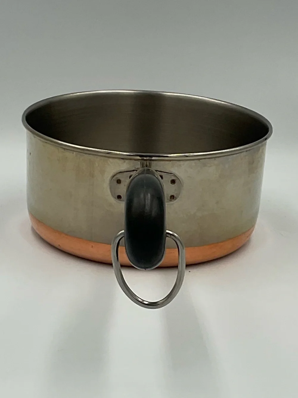 Vintage 1qt 1801 Revere Ware Copper-clad Stainless Steel Saucepan -No Lid
